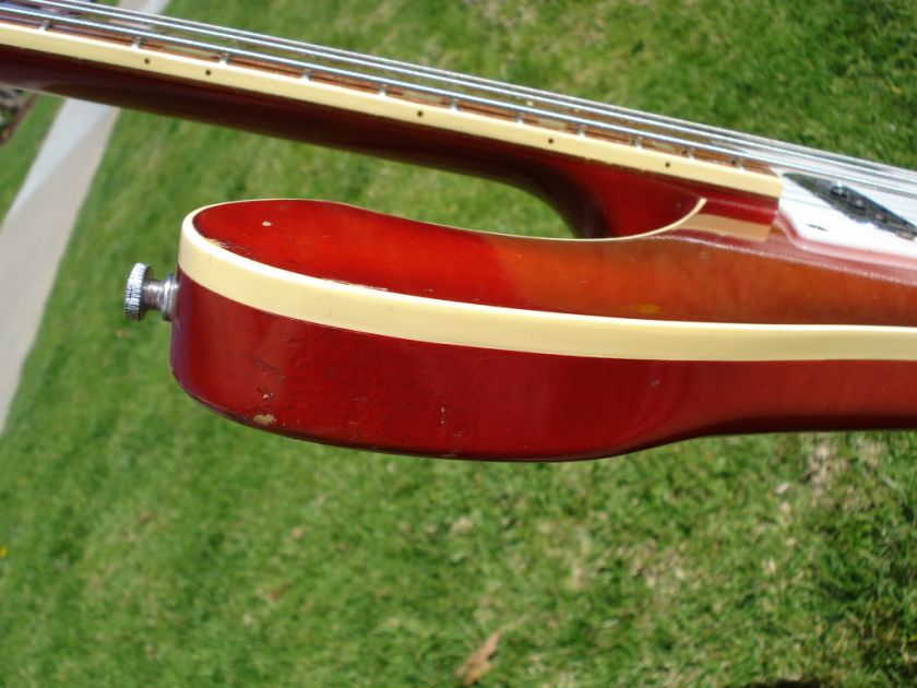 1976 Rickenbacker 4001 Bass Guitar Fireglo 4003  