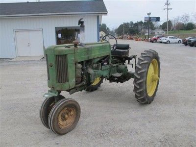 JOHN DEERE 420 ANTIQUE TRACTOR WITH 3 POINT  
