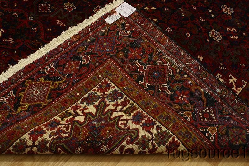 LARGE EXCELLENT GEOMETRIC 10X13 HERIZ PERSIAN ORIENTAL AREA RUG WOOL 