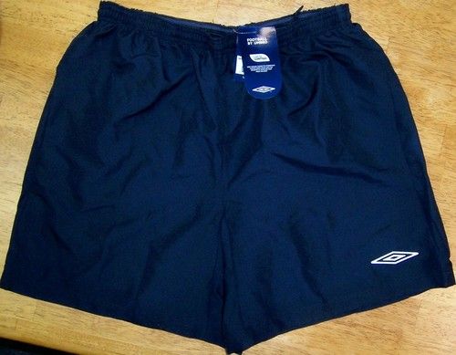 Mens Umbro Wembly Referee Soccer Shorts, NWT  