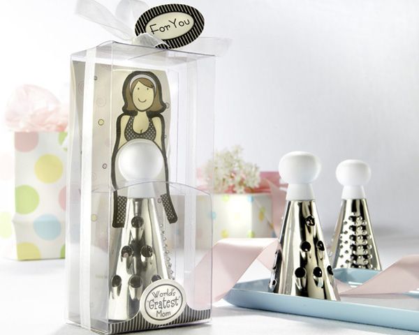 50 “World’s Gratest Mom” Cheese Grater in Gift Box with Organza 