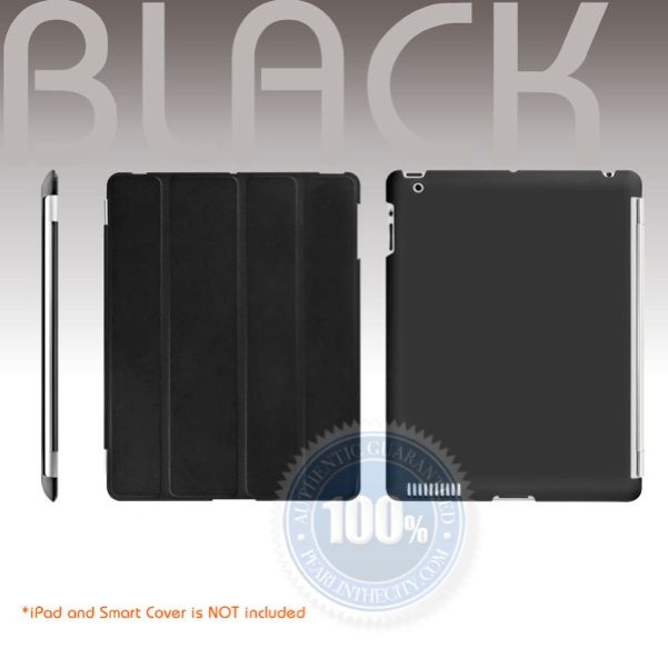 SwitchEasy CoverBuddy Case for iPad 2 Smart Cover BLACK BRAND NEW 