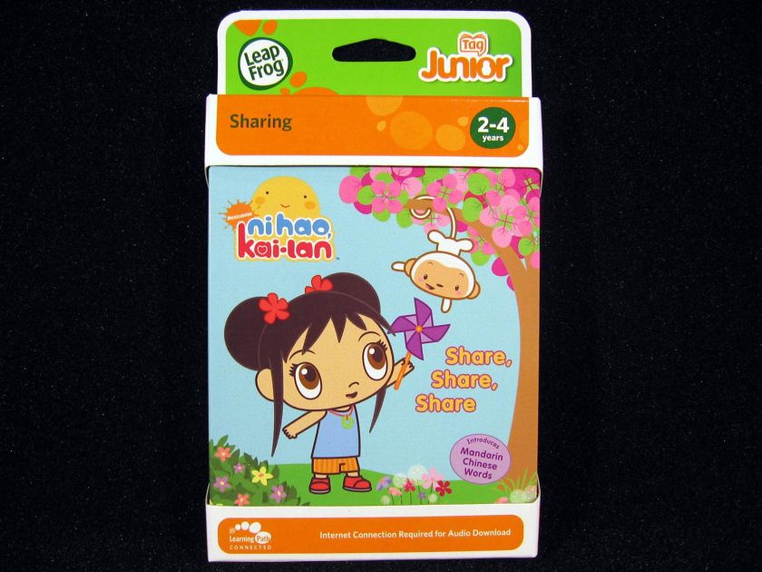 Leap Frog Tag Junior Book NI HAO KAI LAN Share ages 2 4 Nick Jr  