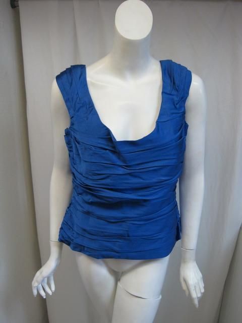   cobalt blue fabric 100 % silk approximately 21 1 2 l sku msl 020711 a