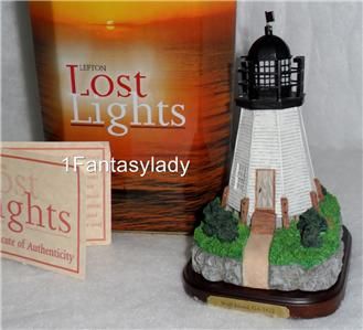   WOLF ISLAND, GA Lighthouse   Lost Lighthouses 2001  NIB  