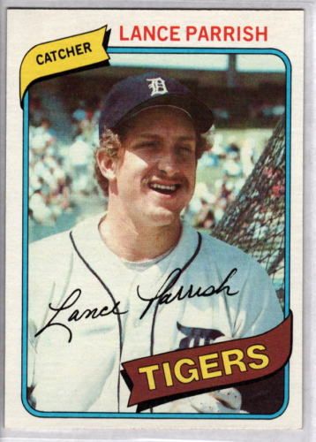 LANCE PARRISH 1980 Topps #196  