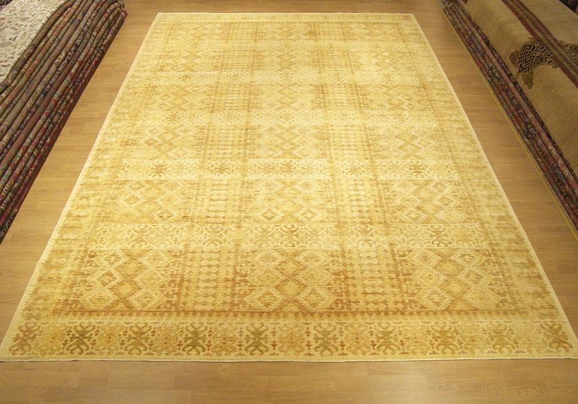 9x12 Beautiful Handmade Veggie Dye Wool Sultanabad Rug  