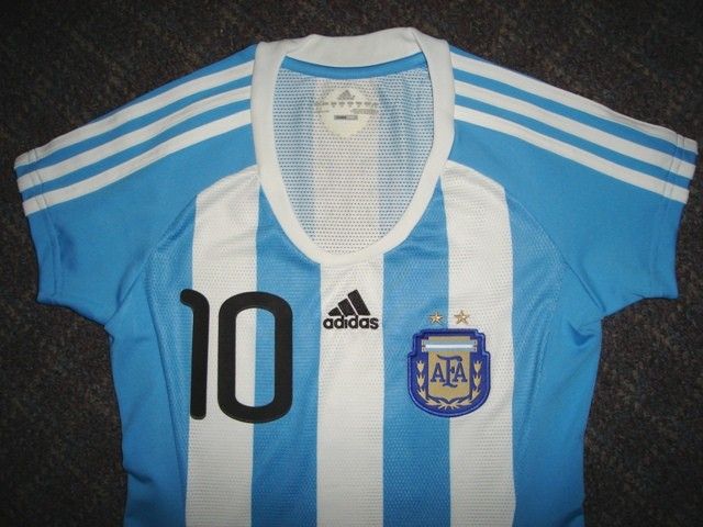 ARGENTINA ADIDAS SOCCER LADIES FEMALE WOMEN JERSEY