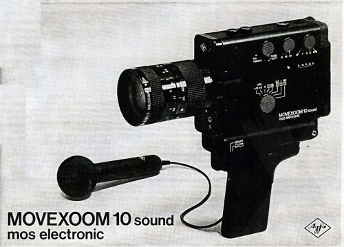 AGFA MOVEXOOM 10 SOUND SUPER 8 CAMERA MANUAL ON CD  