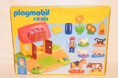   6766 1,2,3 Interactive Play & Learn Farm Playset NEW MIB 1 1/2+  