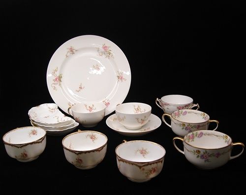 HAVILAND CHINA Mid Century Mixed Pattern LOT circa 1950  