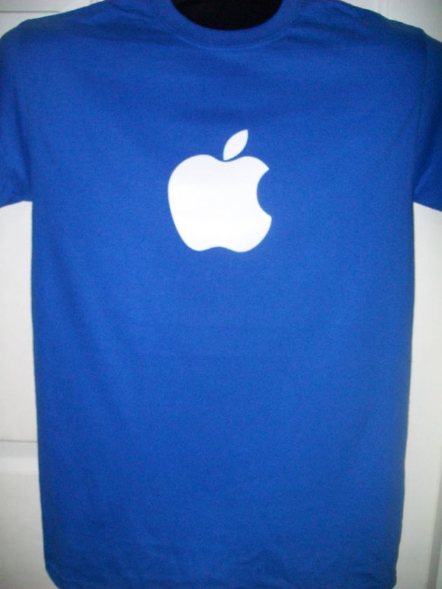 APPLE  LOGO T SHIRT  11 COLORS TO CHOOSE  