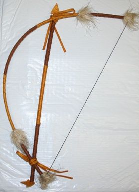 Native American Bow and Arrow is approx. 18 long and 8 wide and 