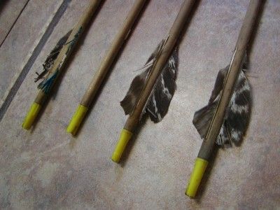 Vintage Toy Bow & Arrow Set  Old Antique Arrows Archery Rollin 