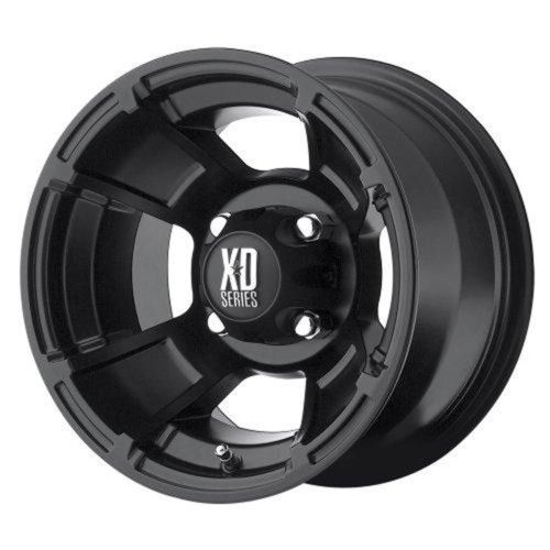 12 KMC XD REVOLVER ATV WHEEL SET   4 LUG 4x101.6 4x4  