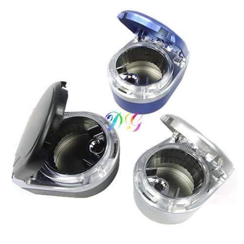 New LED Fireproof Car Cigarette Ash Ashtray Auto Cup Holder UK  