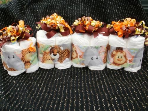 Jungle mini diaper cake jungle safari lion baby shower  