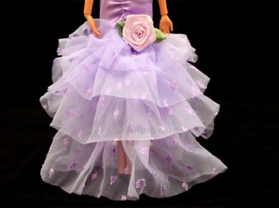  Barbie Princess Dresses Clothes Gown For Dolls Party B14 