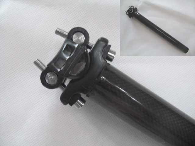 New Full Carbon Fibre Road Bike Seatpost 31.6 x 300mm  