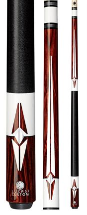 Lucasi LC60 Billiards Cocobolo Pool Cue + Free 2x2cs  