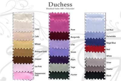 DUCHESS 84 SQUARE TABLE CLOTH  