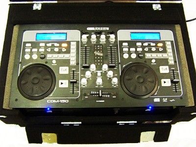 Gem Sound CDM 150 All In One DJ Mixer w/ Dual CD with case  