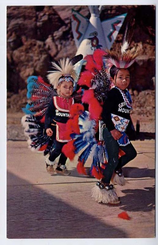 CHEROKEE NC cute little Indian Children Regalia Dancing  