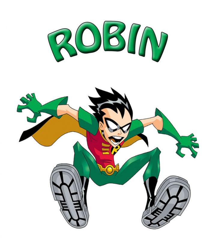 Teen Titans T shirt Robin/ Beast Boy Child size shirt  