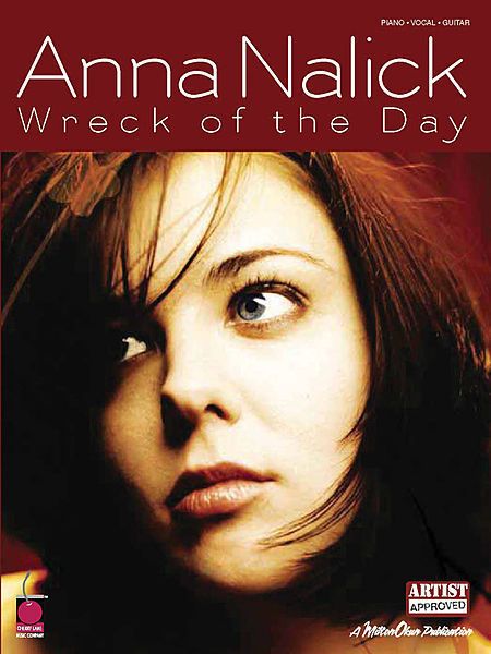 Anna Nalick   Wreck of the Day Piano Vocal Chords Book  