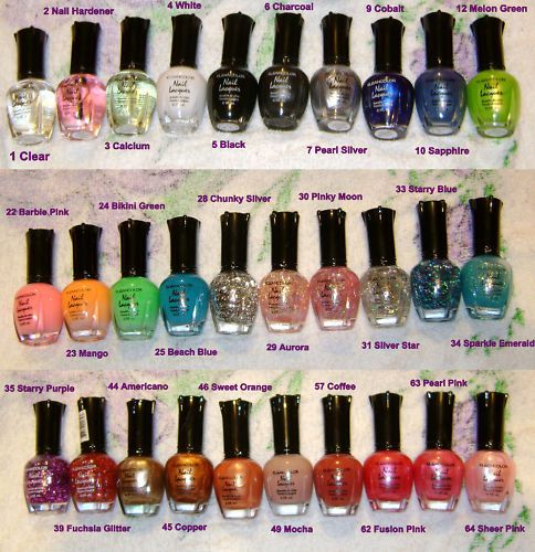 KLEANCOLOR NAIL COLOR LACQUER PICK YOUR COLOR  