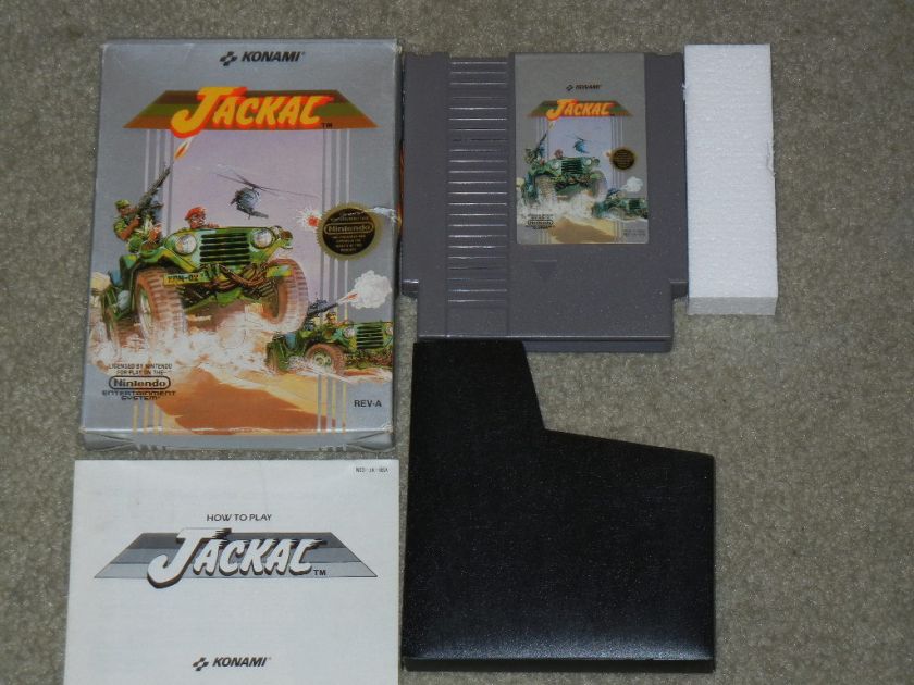 JACKAL NES NINTENDO COMPLETE***  