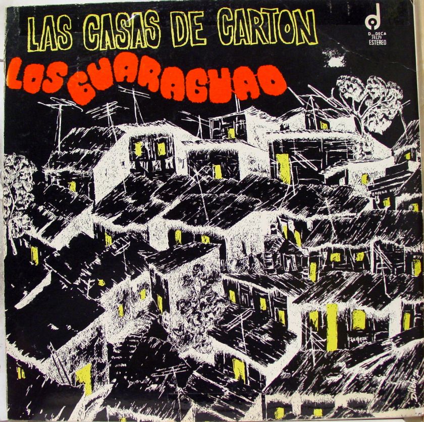 LOS GUARAGUAO las casas de carton LP VG Guatemala  