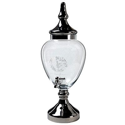 Gal. Glass Apothecary Jar Beverage Dispenser   73828  