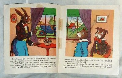   Book by the title of Uncle Wiggily Story   Picture Books Lot of 3