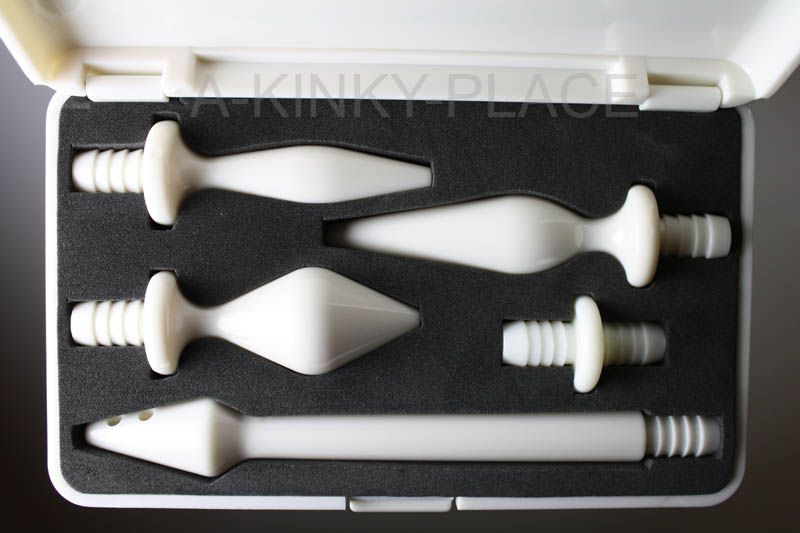 Klystra Original Classic White Enema Tip Set  