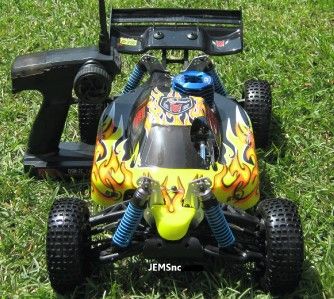 HURRICANE XTR 1/8 RC NITRO REDCAT 4X4 R/C FAST BUGGY  