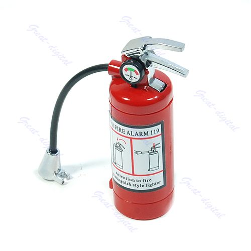 Collection Fire Extinguishers Shape LED Torch Lighter  