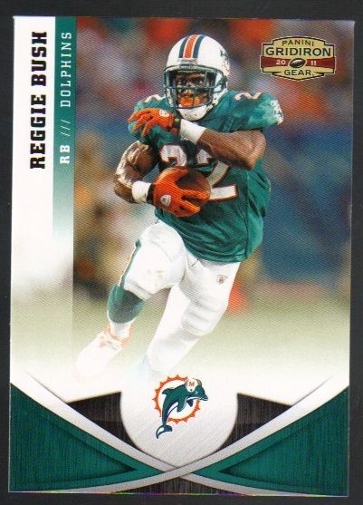 2011 Panini Gridiron Gear Football #116 Reggie Bush Miami Dolphins 