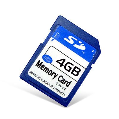 4GB SD SDHC Memory Card for Fuji FinePix Camera S1500  