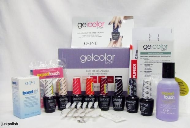 OPI Nail GelColor Soak off Gel Polish Gel Color The ICONS Kit 