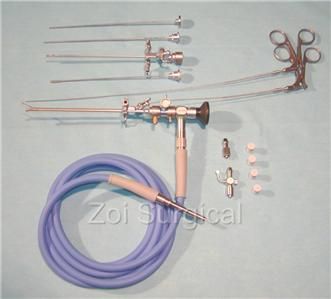 STORZ 27017AA Pediatric Cystoscope set with sheaths and forceps  
