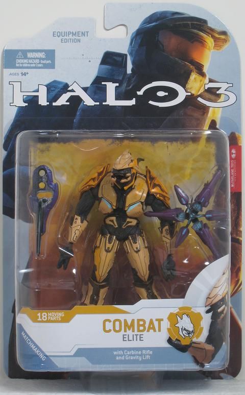 McFARLANE HALO 3 SERIES 4 ELITE COMBAT TAN Figure   New  