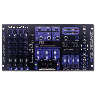 VOCOPRO KJ 7808 Pro Professional Karaoke Mixer with DSP  