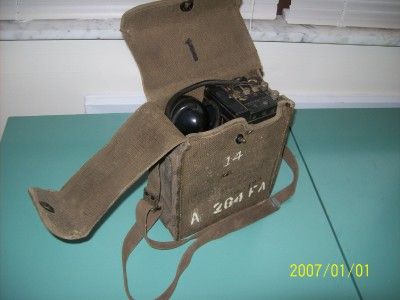 World War 2 Field Telephone  