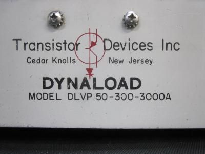 Transistor Devices INC. DLVP 50 300 3000A Dynaload  