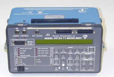 Phoenix Microsystems 5575A T1 Micro BERT Test Set  