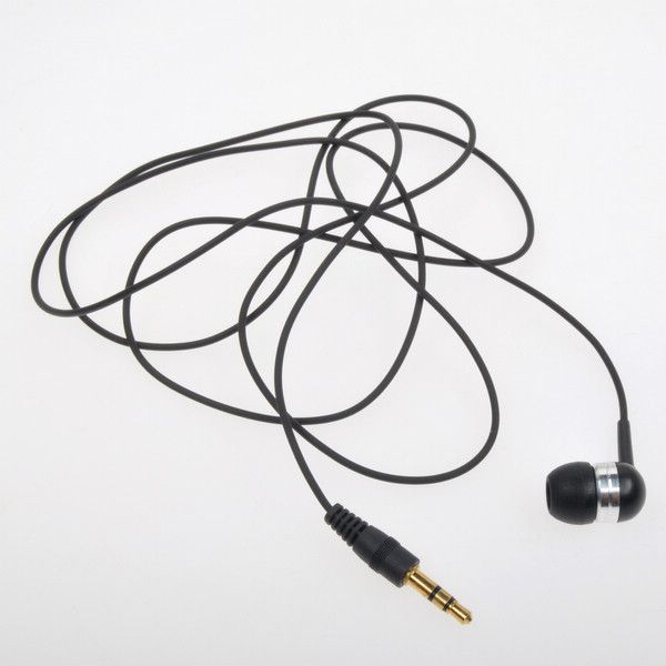 5mm Jack Mono Sound Earphone Earbud Headset For Handsfree Adapter 