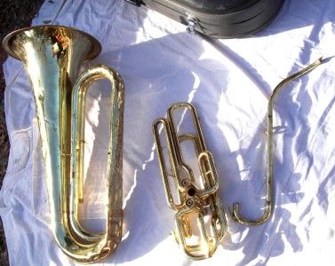 Vintage Yamaha YBB103 Japan Serial # 100337 tuba / baritone ? gray 