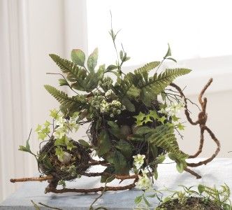 17 Double Nest Twig Centerpiece, Raz Imports  