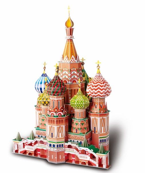 3D Puzzle ST.BASILS CATHEDRAL (Big Size) toy & gift & Christmas sale 